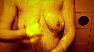 why not join me in this sexy slow mo shower? feeling so horny and wet.