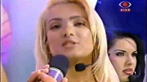 Brazilian Team Cat Girls Perform Sexy Dance. They Do Striptease On TV.