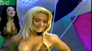 Brazilian Team Cat Girls Perform Sexy Dance. They Do Striptease On TV.