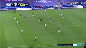 Argentina Defeats Brazil in Thrilling Soccer Match One to Zero