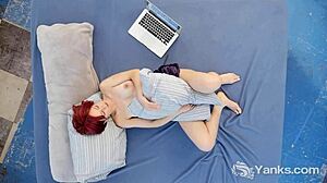 Yanks Minx Hedera Helix Masturbates to Orgasm