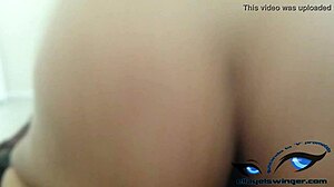 latina wife cheats with friend in cuckold group 😜