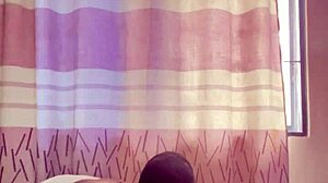 big ebony girl enjoys solo pleasure