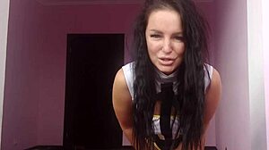 sexwife show husband how she fuck with boy