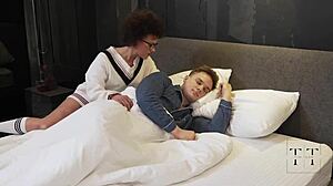 Passionate Interracial Awakening With Juicy Blowjob In 4K HD