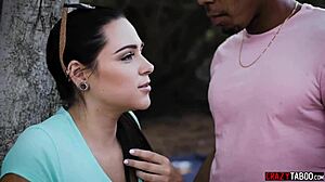 i watch the creepy voyeur spy on young interracial couple raw fucking