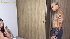 Intense Creampie For BBW Stepsister After Masturbation Discovery