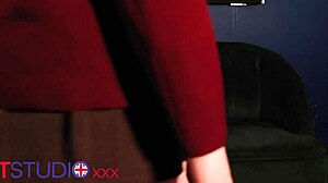 why is the british student getting spanked in detention?