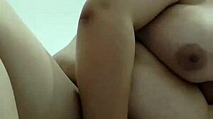 The Asian Vietnamese Girl Feels Overwhelming Pleasure and Pain Inserting Bottle into Her Tight Shaved Pussy