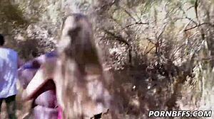 oh wow, izzy lush, samantha hayes, and avery moon hiking and getting wild!