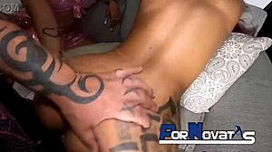 Hot Friends In Amateur Threesome?