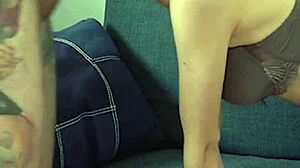 Candie Cross Gets Extreme Face Fuck