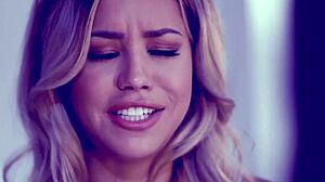 Latina babe weird experiment with busty milf