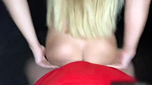 fucking a cute blonde in front of barcelona beach