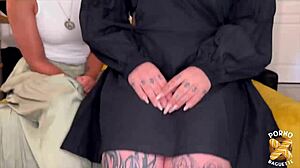 betty craves intense threesome sex with two lovers