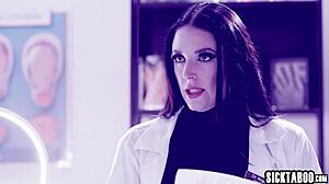 Latina babe weird experiment with busty milf