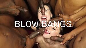 gangbangcreampie - busty redhead jessica aaren takes gangbang creampie onslaught