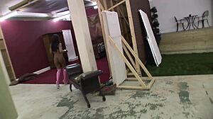 Fight and fuck me, ebony goddess milf!