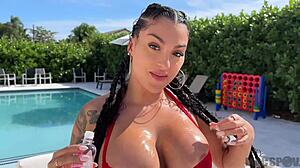 Busty thick egyptian neighbor fucked by big dick jmac