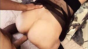 Wife In Stockings In Amateur Video