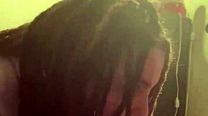 Gaknasty sucks big black cock