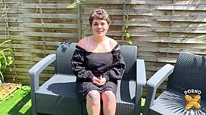 betty craves intense threesome sex with two lovers