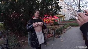 dan's licking makes eliz benson squirt for the first time 😍