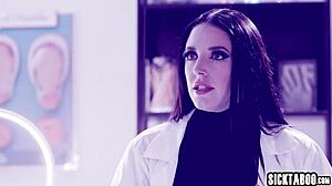 Latina babe weird experiment with busty milf