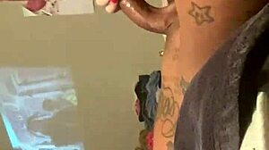 Gaknasty sucks big black cock