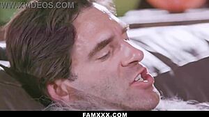 Step daughter and step dad having more fun fooling around the house - famxxx