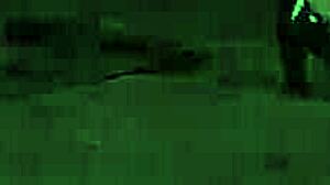 Seductive honey is masturbating after dinner