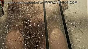 Shooting A Steamy Load In The Shower