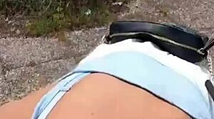 Intense Outdoor Mountain Fucking by Real Couple