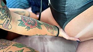 Brazilian friends kissing spanking and licking pussy in dorm room