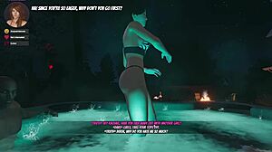 Swinger birthday party game for girlfriend ashley