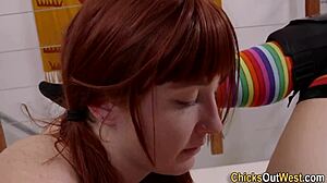 australian teen eats box feeling excited