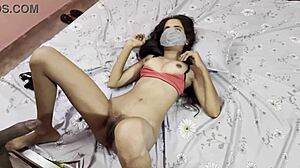 Hot Naughty Blonde Step Sister Helps Handsome Man