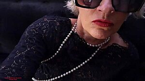 Cougar's Huge Facial Cumshot