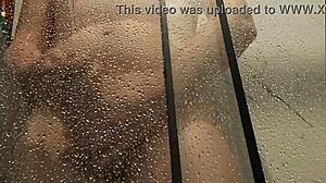 Shooting A Steamy Load In The Shower