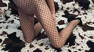 Latina milf wife and skinny amateur couple explore wet homemade delights in passionate filming