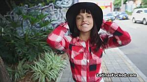 LATINA TEEN 18+ WITH BUBBLE BUTT ON HARD COCK