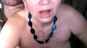 She enjoyed a hot fuck in her tits, mouth, and ass as a mature slut wife.