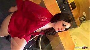 german amateur - teen 18+ elisa bei one night stand in berlin am morgen gefickt