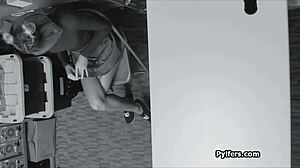 sporty blonde thief fucked on action camera in hardcore amateurs