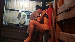 Stepfather uses her as a floor rag and controls her in a homemade scene