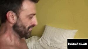 i this blonde is really romantic with the rose in her mouth and kinky with a blindfold over her eyes