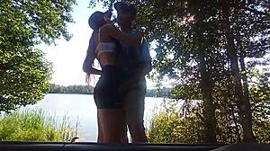 We Got Out Into Nature And Had Great Sex On The Shore Of The Lake