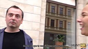 dulce venganza in front of her boyfriend on hunt4k