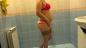 A Milf With A Beautiful Ass Masturbates Her Hairy Pussy Amateur