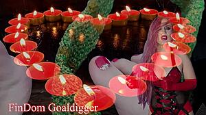 Worship my body in this kinky costume game!